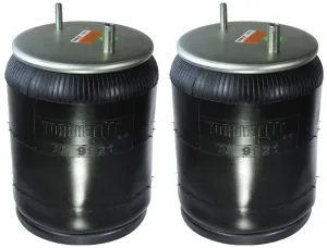 2 pack of TORQUE Trailer Air Spring Bag (Replaces Firestone 9921, Firestone W01-358-9921, W&C AS-0090, Holland 905-57-117) (2 x TR9921)