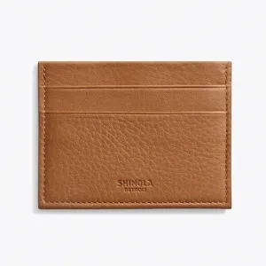 5 Pocket Card Case Tan