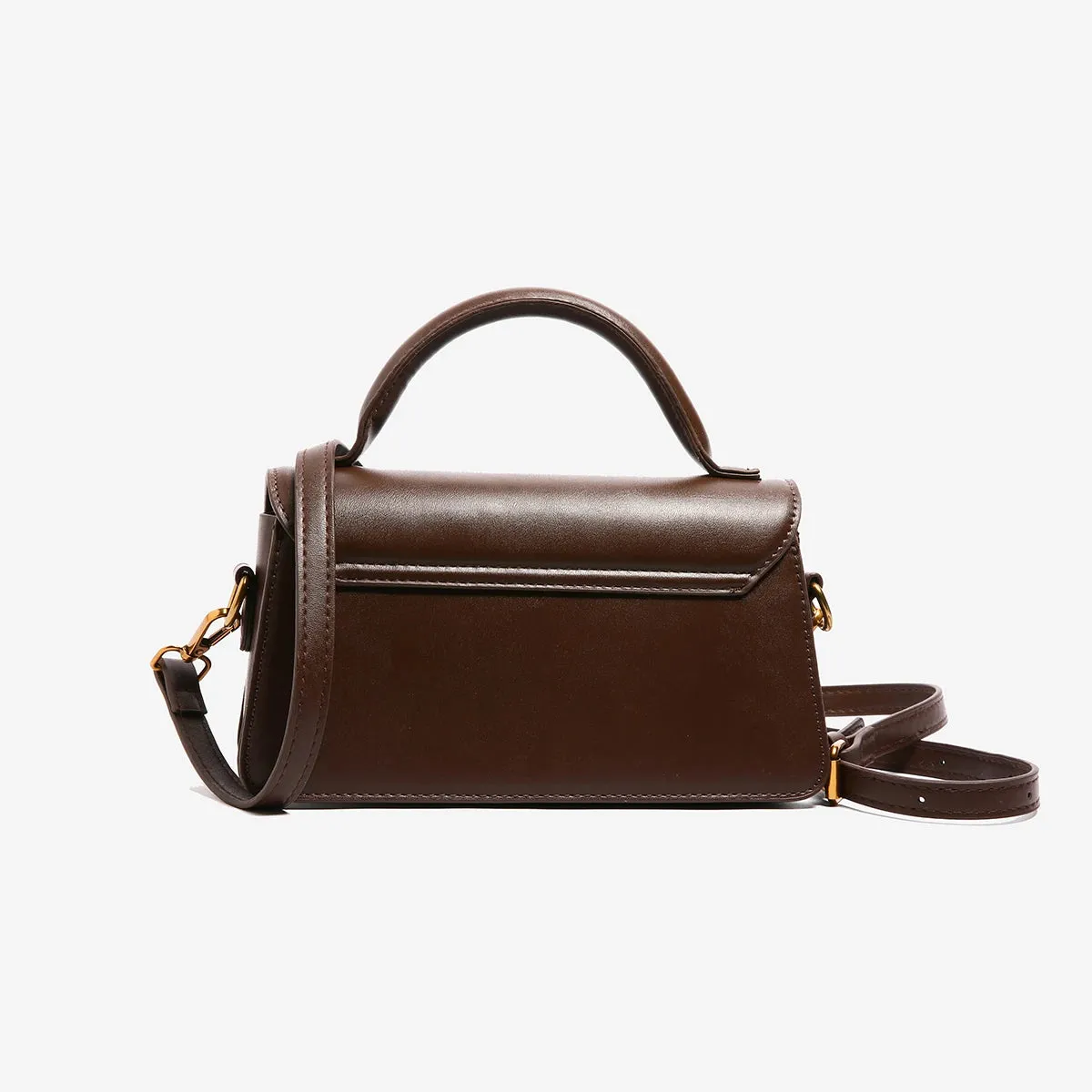 Amozae-Small Leather Armpit Bags for Women, Chain Shoulder, Crossbody Bag, Ladies Vintage Underarm Handbags, Summer