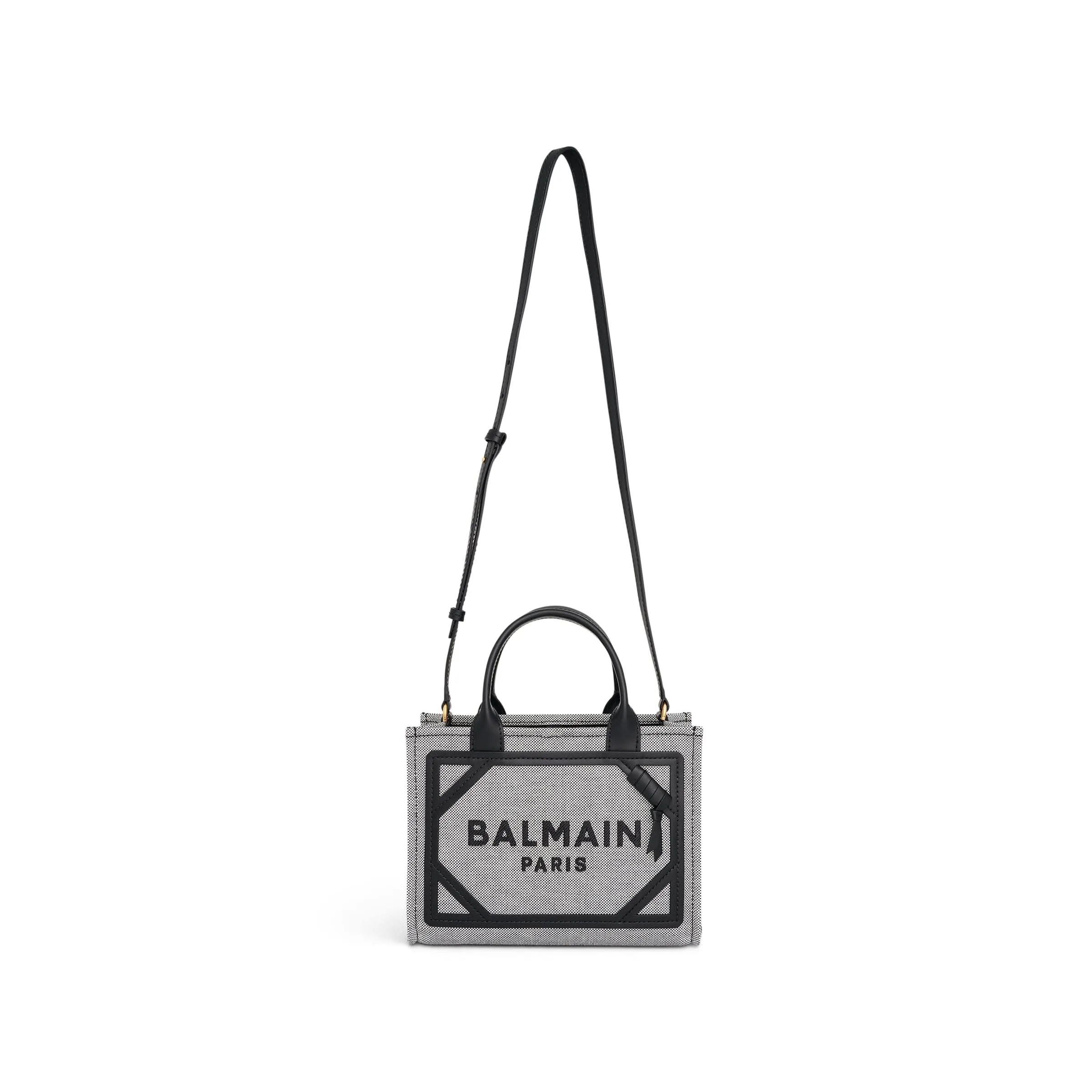 B-Army Small Shopper Bag in Black/White