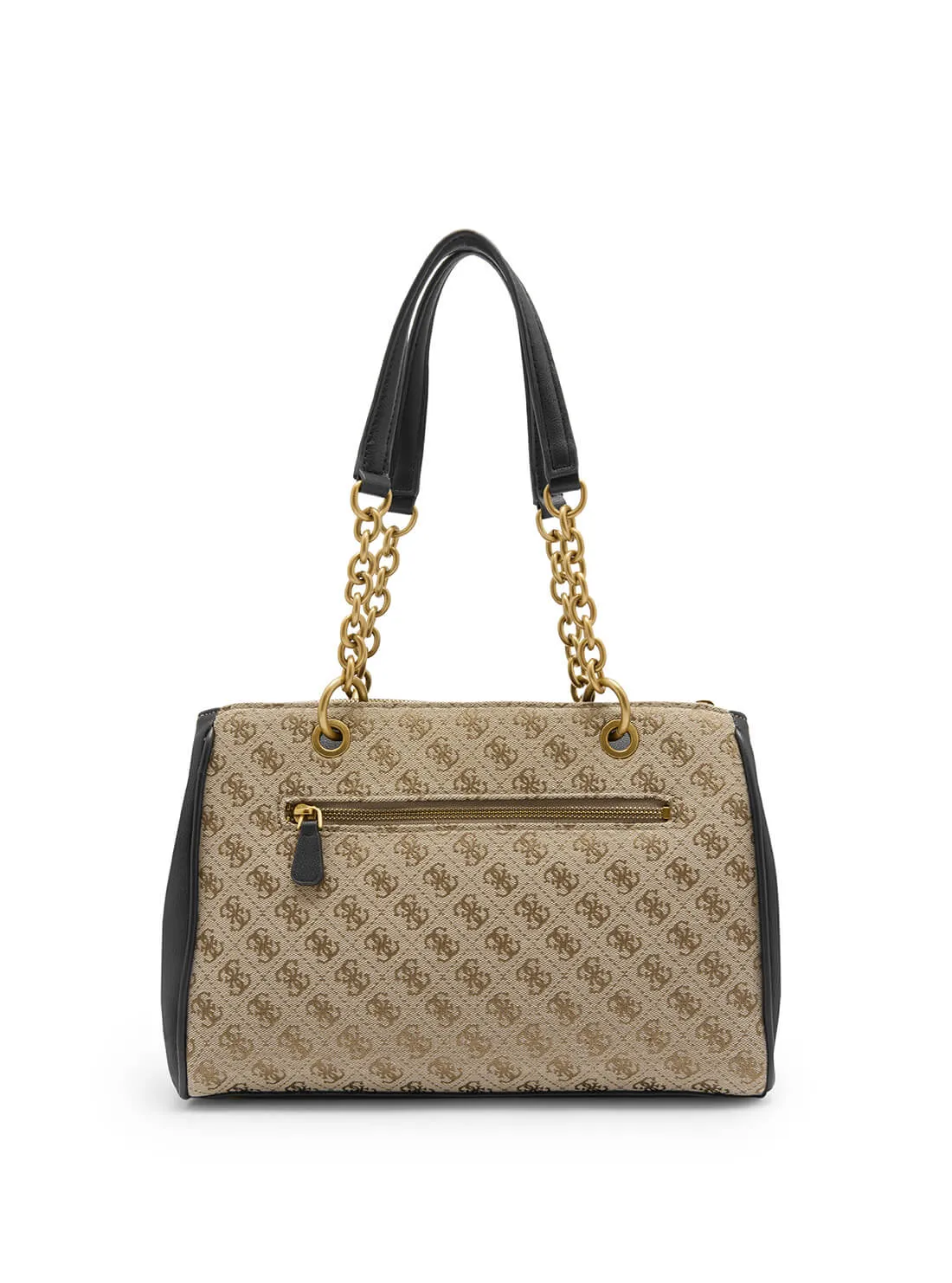 Brown Black Aviana Luxury Satchel