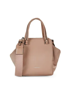 Calvin Klein Marble Reversible Tote in Cocoa
