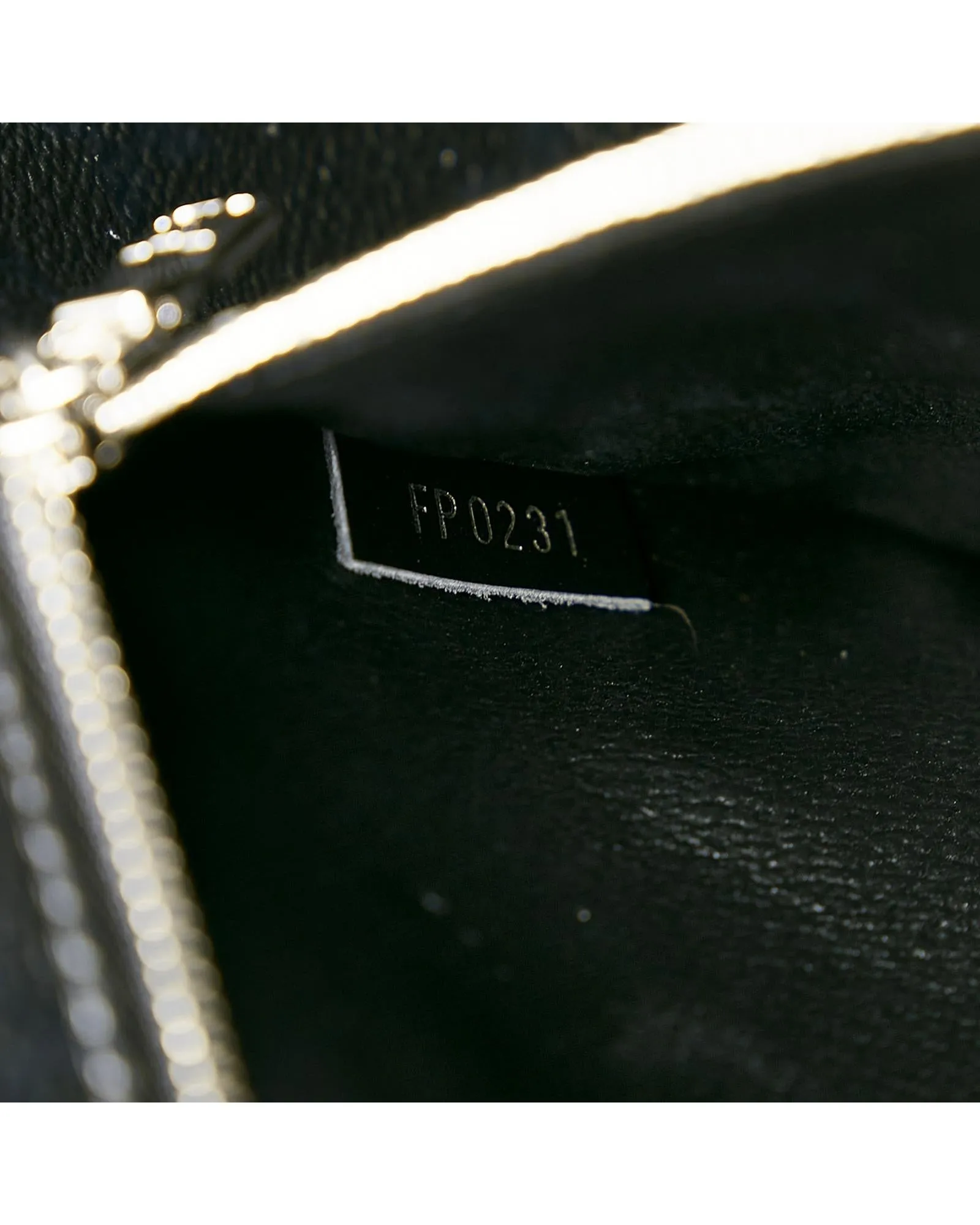 Canvas Body Tufted Monogram Cabas Bag