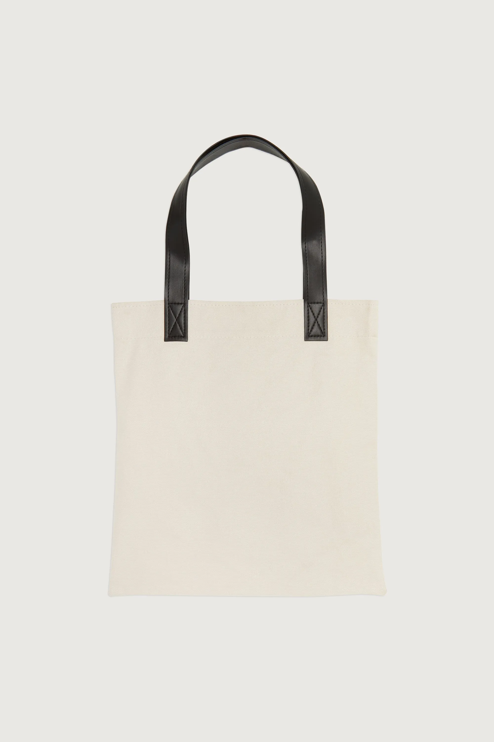 CANVAS TOTE WITH FRONT POCKET