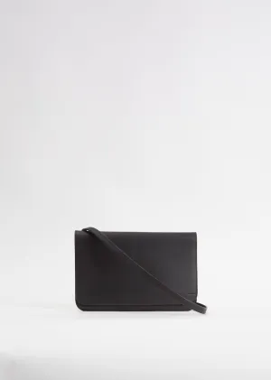 Isabella Medium Shoulder Bag — Black