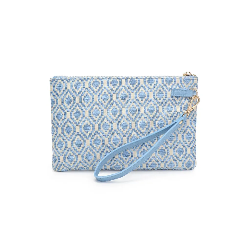 Joan - Jacquard Wristlet