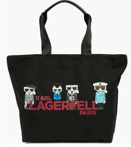 K.A.R.L. L.A.G.E.R.F.E.L.D. Kristen Large Tote Bag