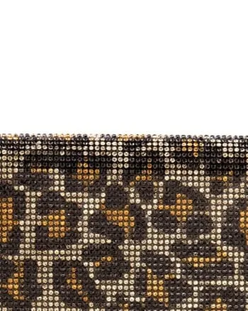 Kass Leopard Clutch | Multicolored