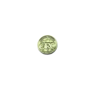 Mountain Division Brass Badge Pin