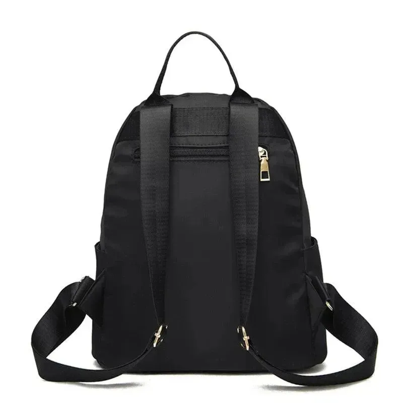 Quilted Nylon Women's Travel Backpack