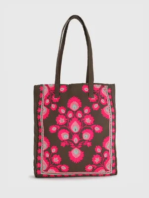 Raina Olive Tote Bag