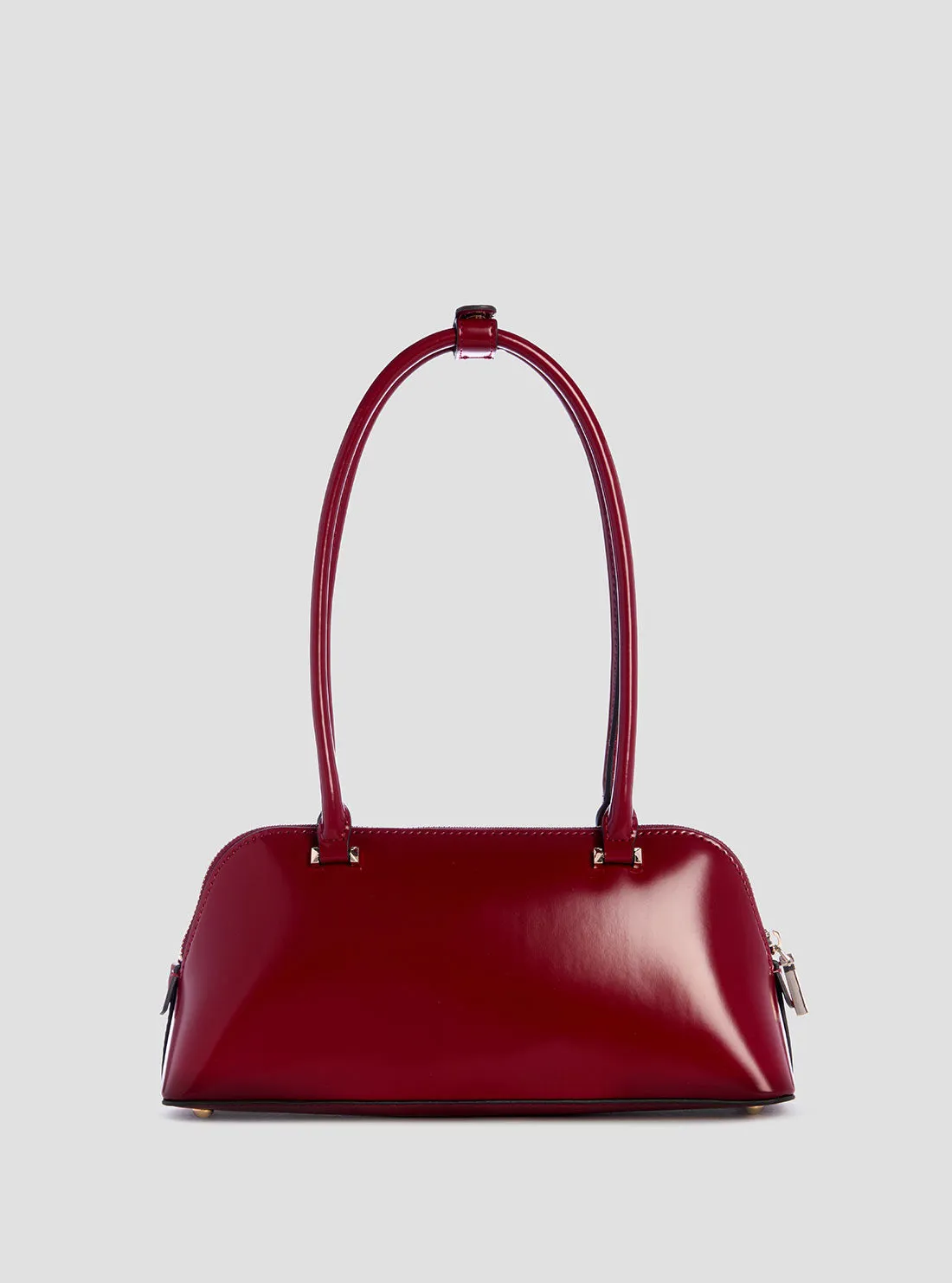 Red Arnela Shoulder Satchel Bag