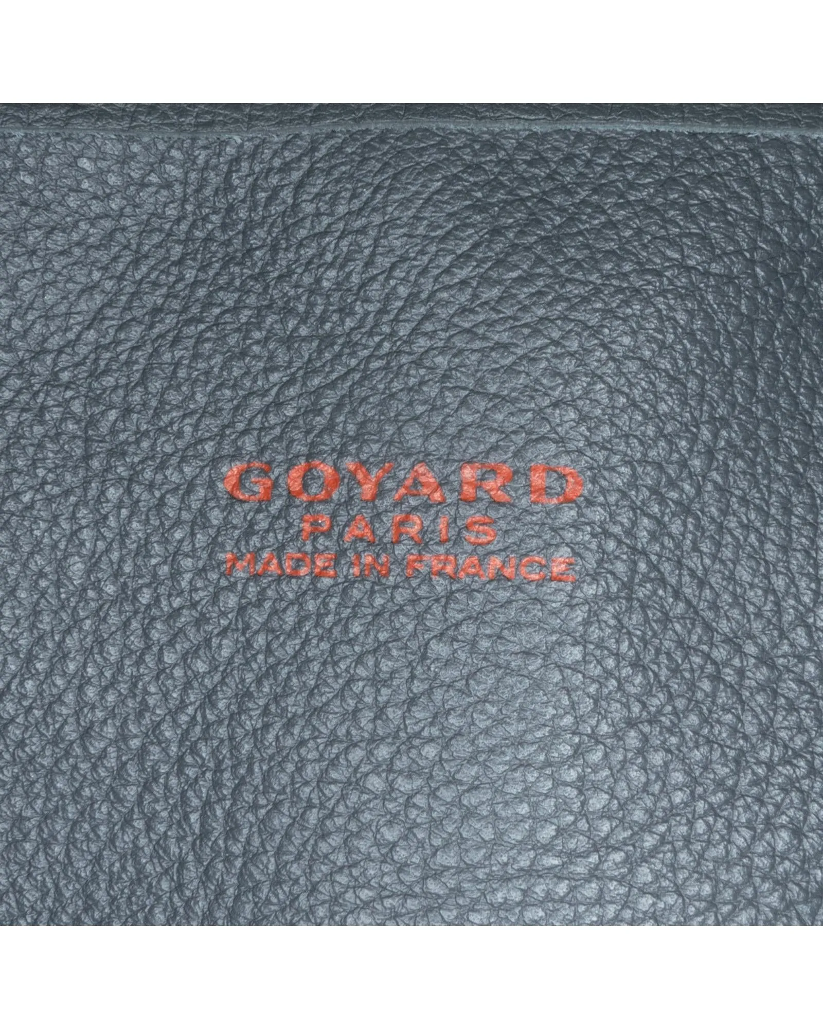 Reversible Coated Canvas Tote with Leather Trim and Interior Pouch