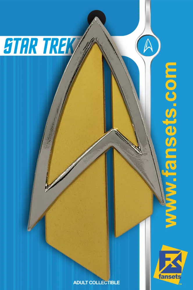 Star Trek: Picard Delta GOLD PIN Season 3 by FanSets
