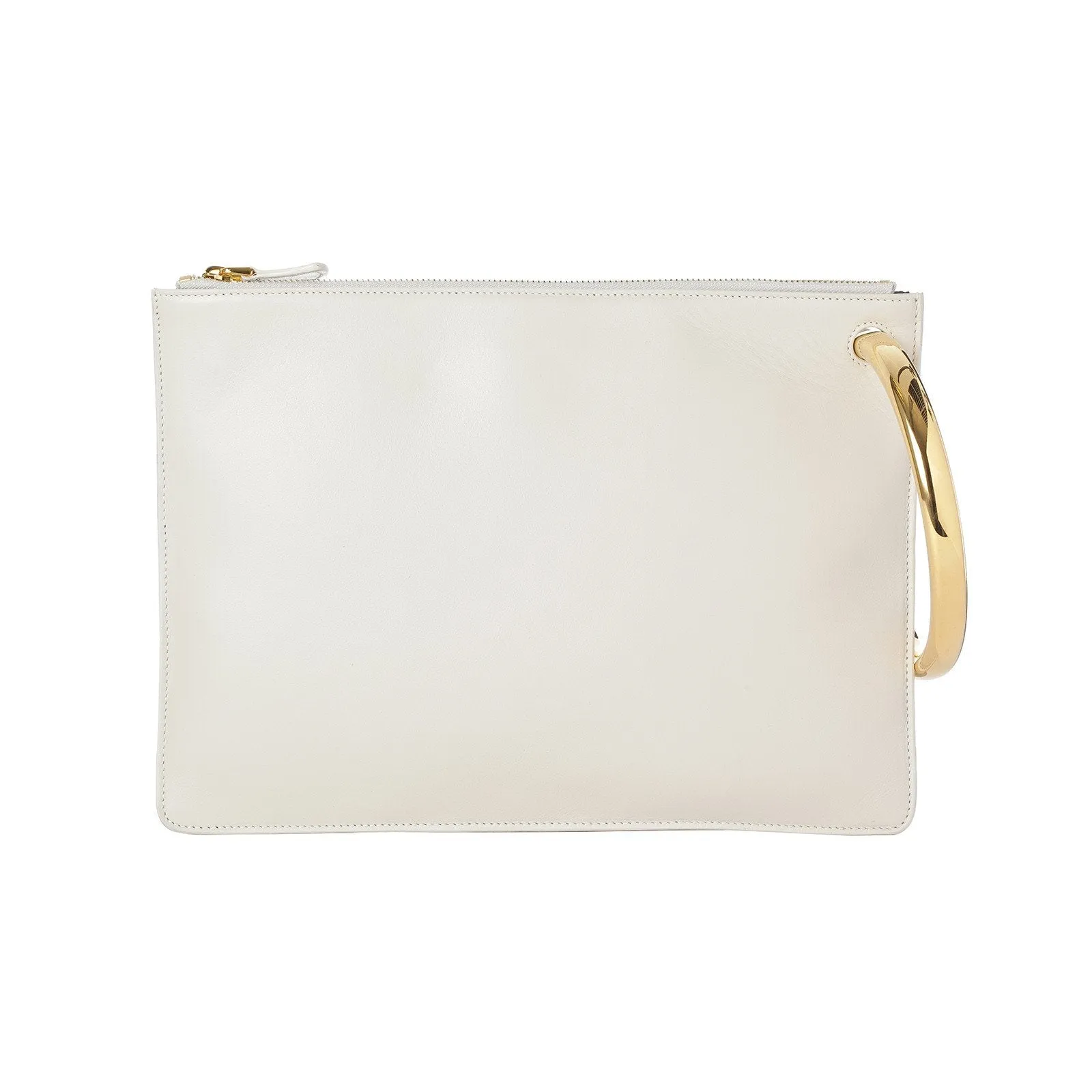 WHITE MATILDA CLUTCH